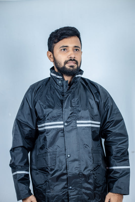 Submarine Heavy PVC Both Side Raincoat